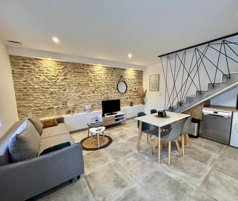 Grange Renovee En Duplex Idealement Situee Creches-sur-Saone Exterior photo